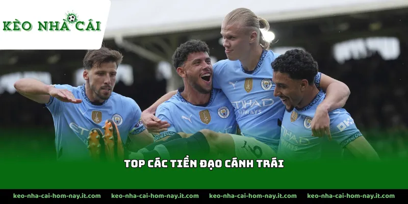 Các tiêu chí quan trọng khi chọn tiền đạo cánh trái